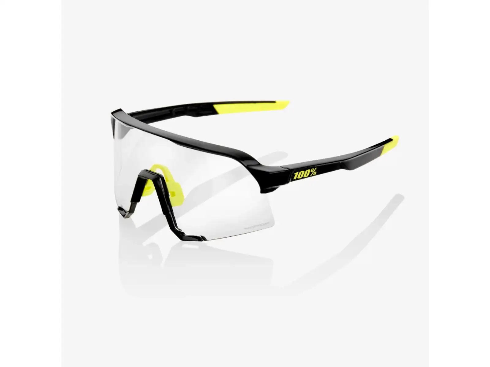 100% S3 Sportbrille Gloss Black/Photochromic