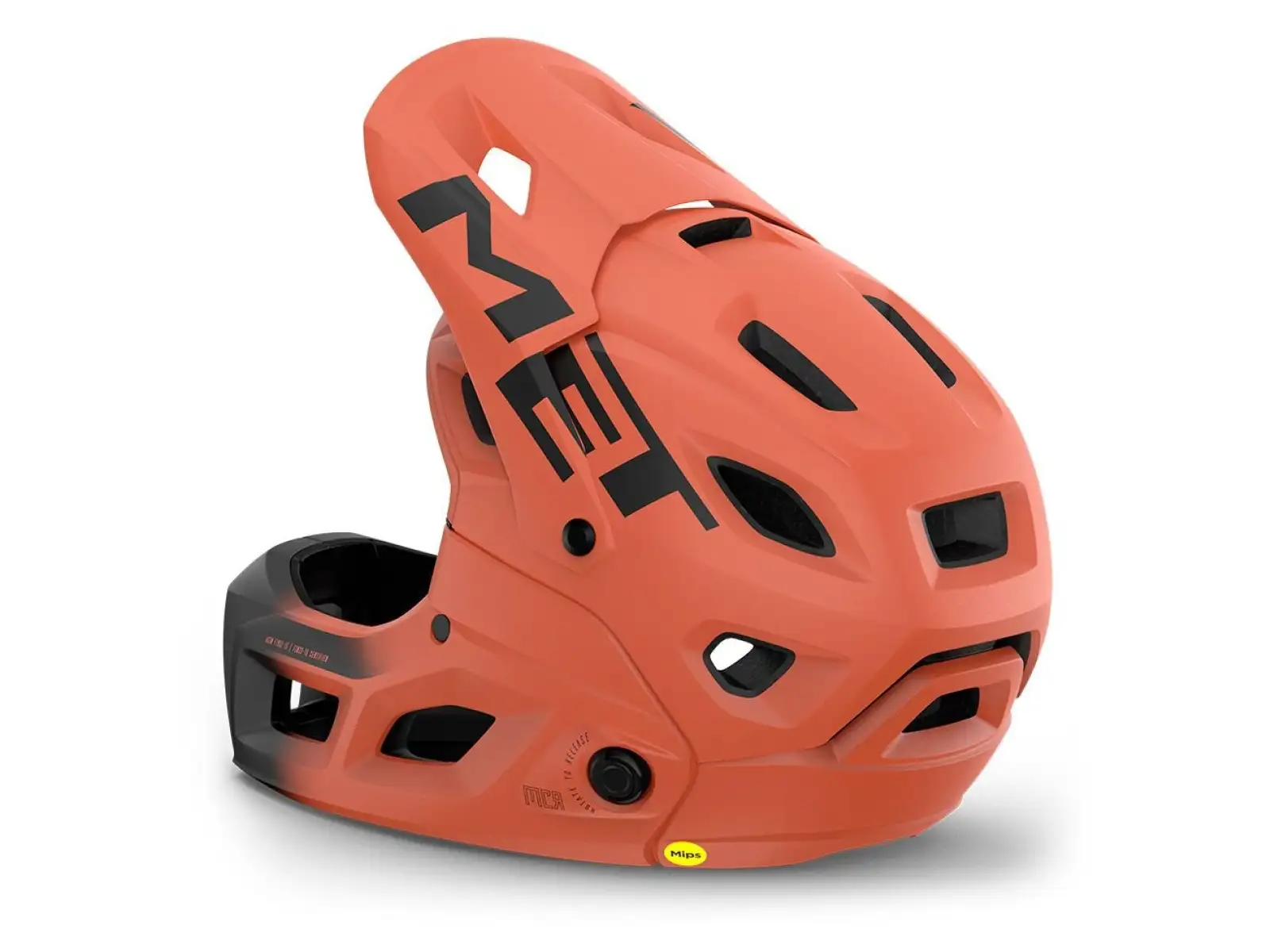 MET Parachute MCR Mips Helm Rostschwarz