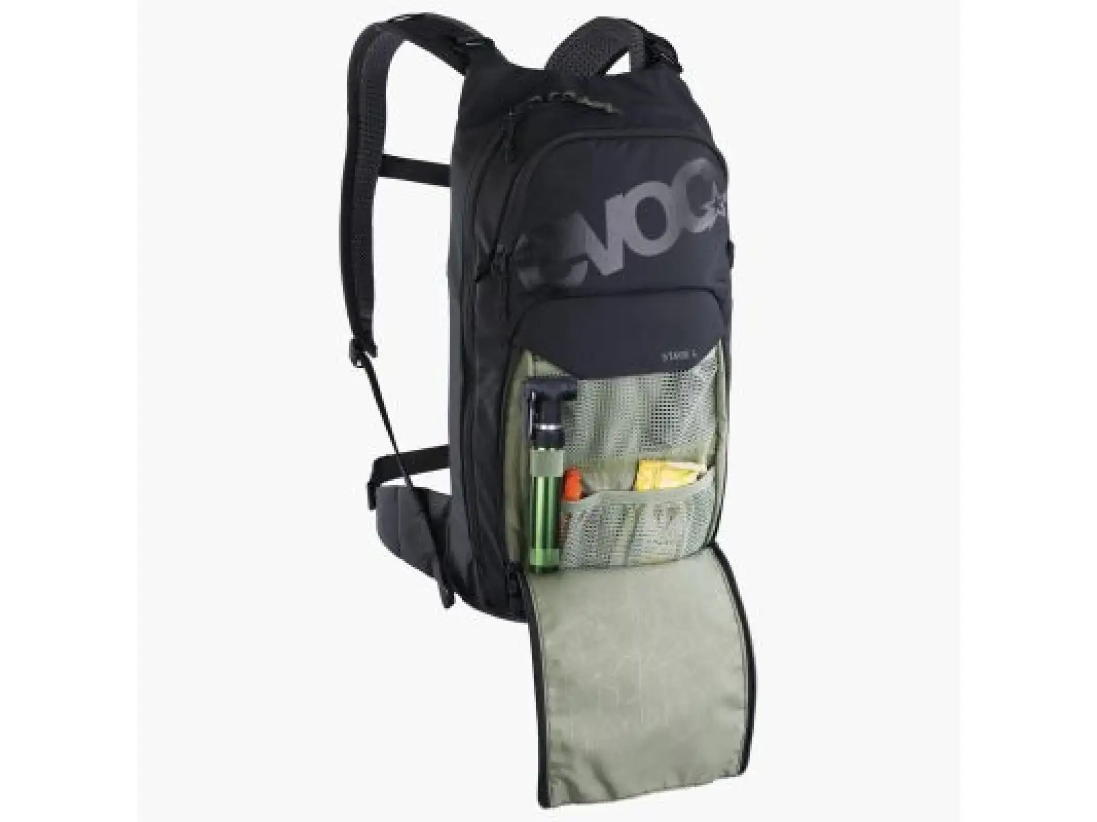 Evoc Stage 6 l Rucksack Black + Trinkblase 2 l