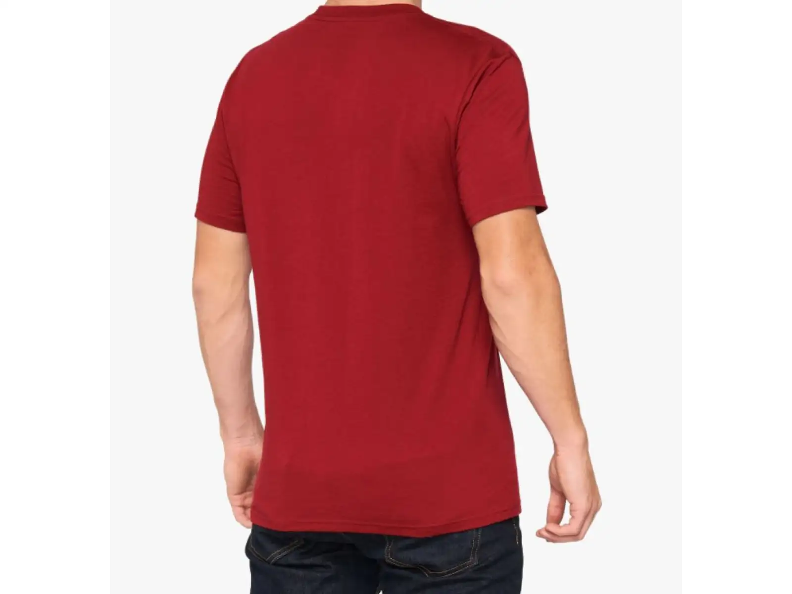 100% Offizielles Herren-T-Shirt mit kurzen Ärmeln in Rot.