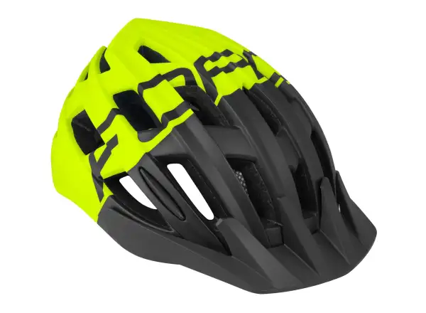 Force Corella MTB Helm, schwarz/neongelb