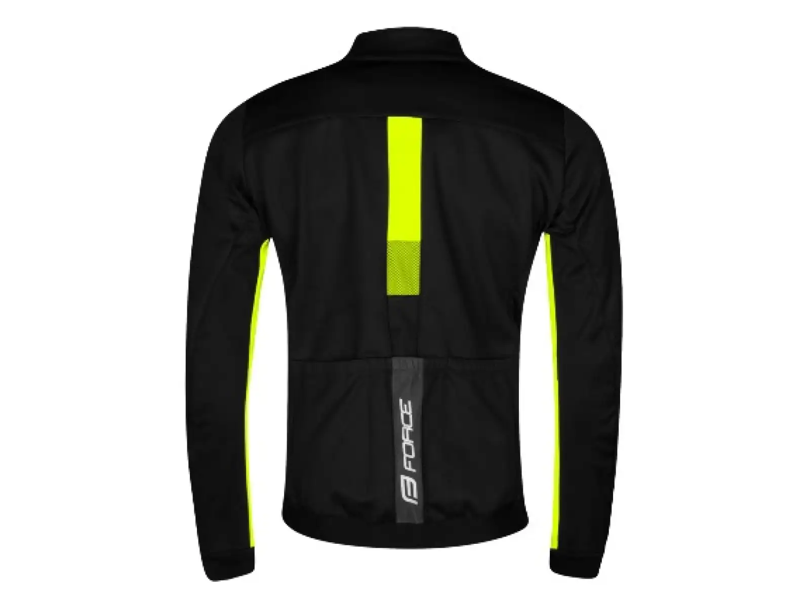 Force Frost Herrenjacke schwarz/fluoreszierend.