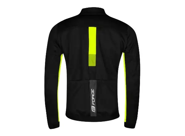 Force Frost Herrenjacke schwarz/fluoreszierend.