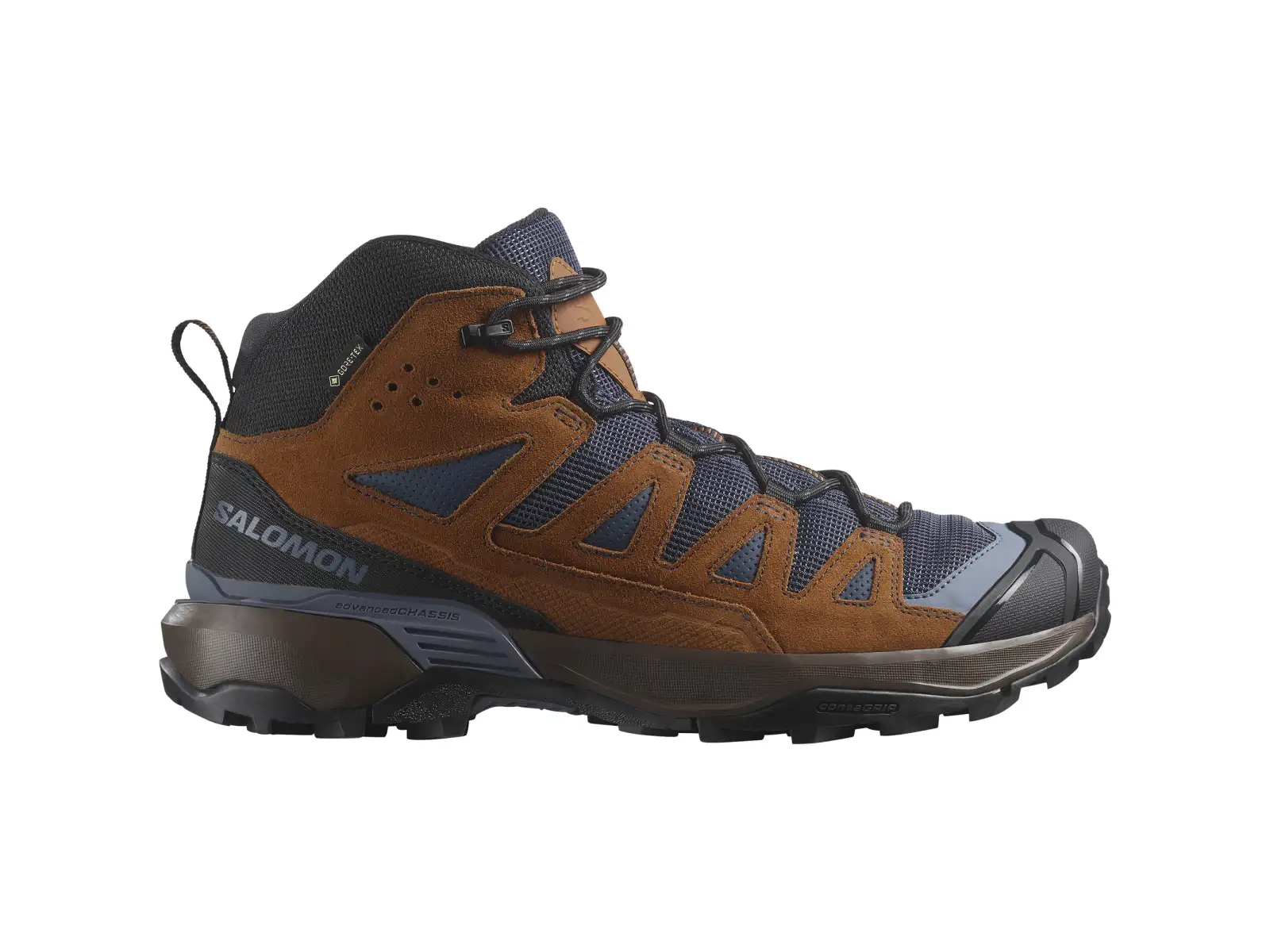 Salomon X Ultra 360 LDR MID GTX Herren Wanderschuhe Blue Nights/Caramel Cafe/Grisaille