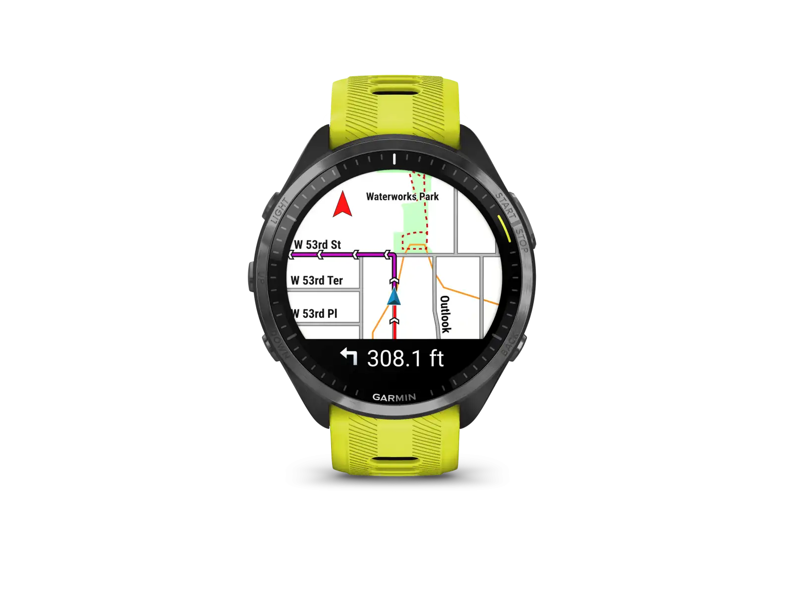 Garmin Forerunner 965 Smartwatch Carbon Grey Titan DLC/Yellow