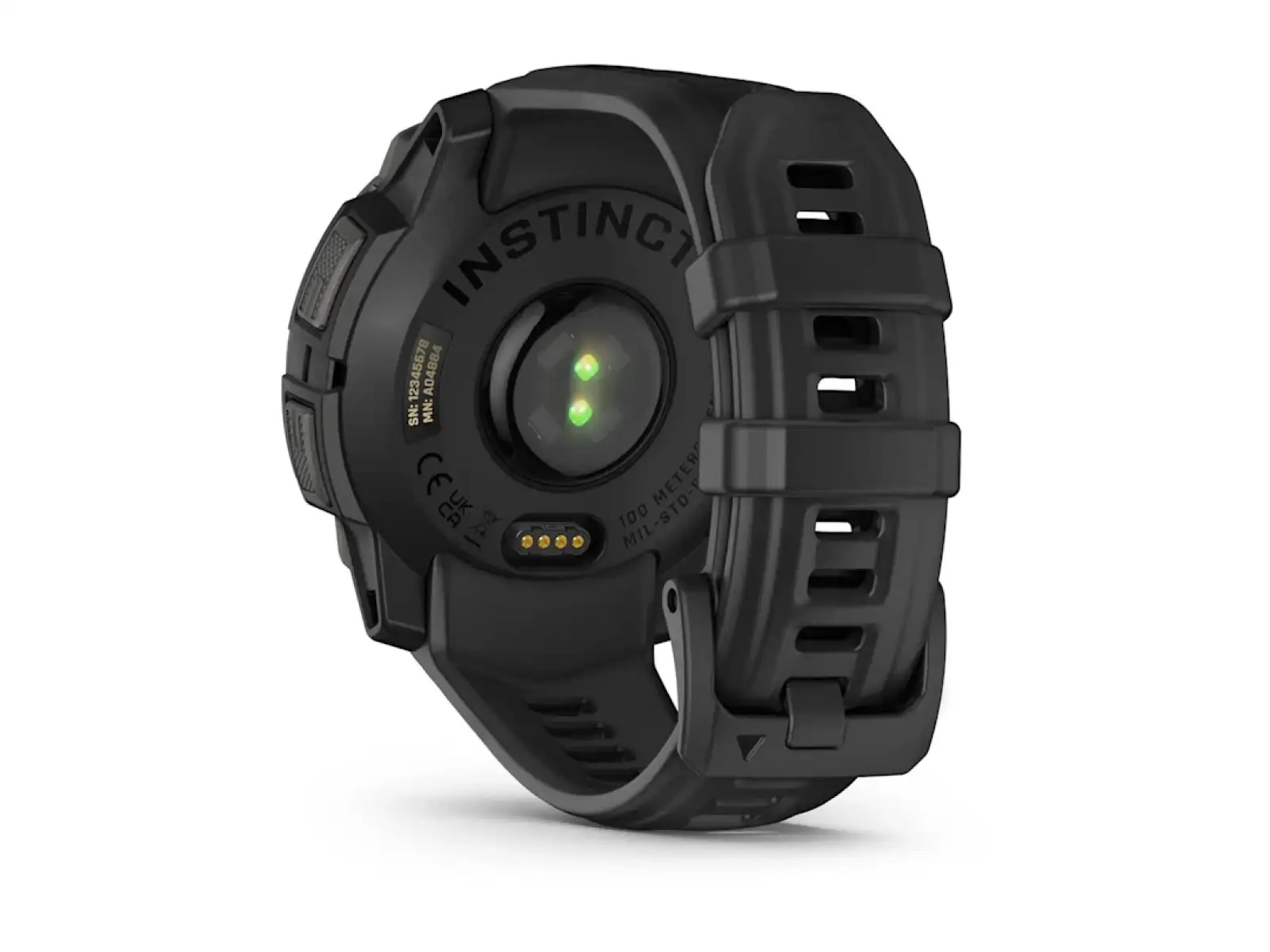 Garmin Instinct 3 Amoled 45 mm Smartwatch Black/Black Armband