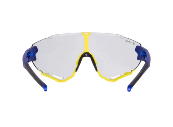 Force Creed Brille blau/fluo mit fotochromatischen Gläsern.