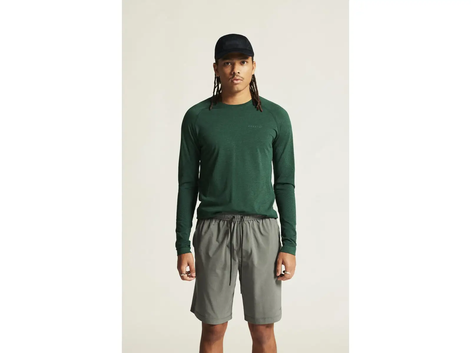 Craft Core Dry Active Comfort Herren Langarmshirt grün