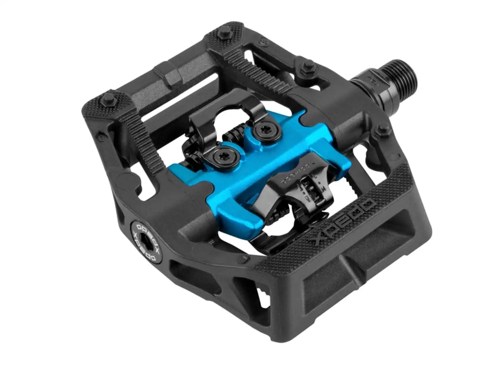 X-pedo GFX Neo Trittfrequenzpedale Schwarz/Blau