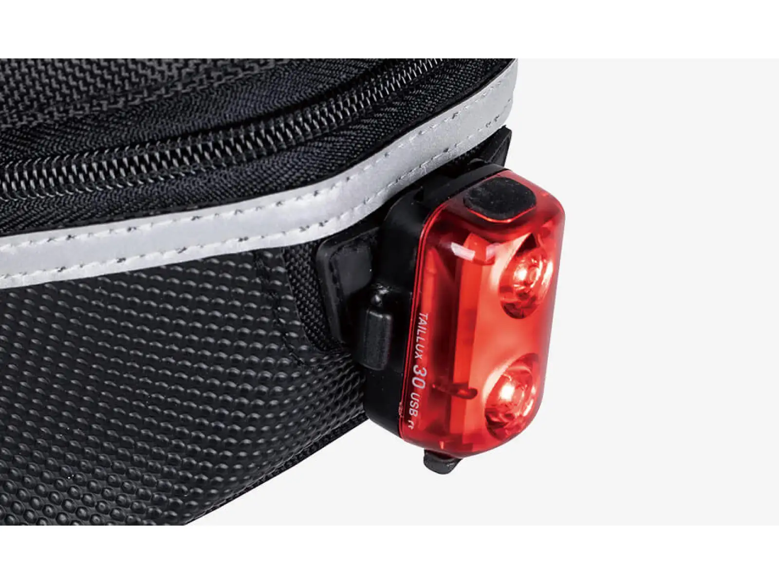 Topeak Wedge Pack II Satteltasche 0,8 l Schwarz, Größe S