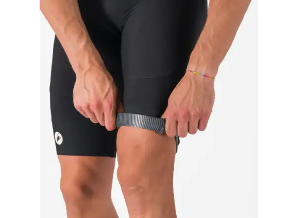 Castelli Endurance 4 Herren-Shorts mit Polster und Trägern schwarz