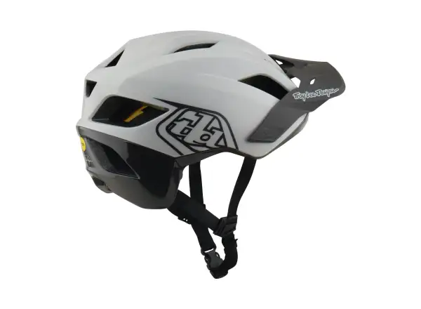 Troy Lee Designs Flowline MIPS Helm Point Gray