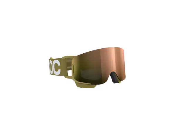POC Nexal Mid Skibrille Olivine Green/Partly Sunny Rose Gold