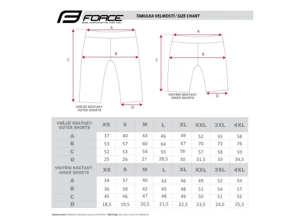 Force MTB-11 Herren Shorts mit Polsterung Blau
