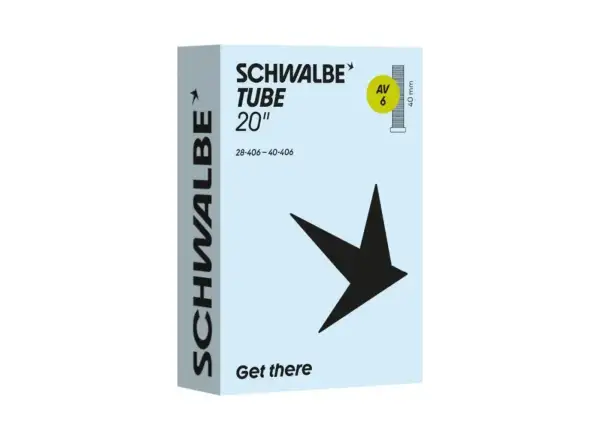 Schwalbe Schlauch 20" AV6 28/40-406 Autoventil 40mm