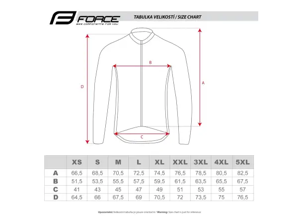 Force Frost Herrenjacke schwarz/fluoreszierend.