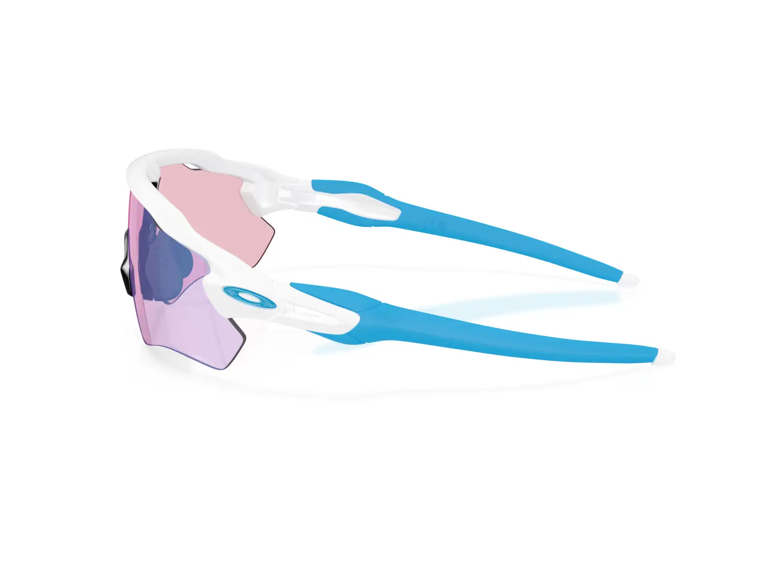 Oakley Radar EV Path photochrome Brille Matte White/Prizm Transitions Cobalt