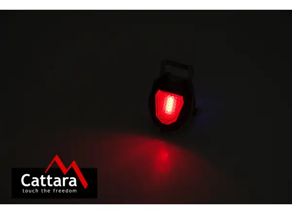 Cattara Taschenlampe COB 560 lm mit Multi-Emblem und Feuerzeug
