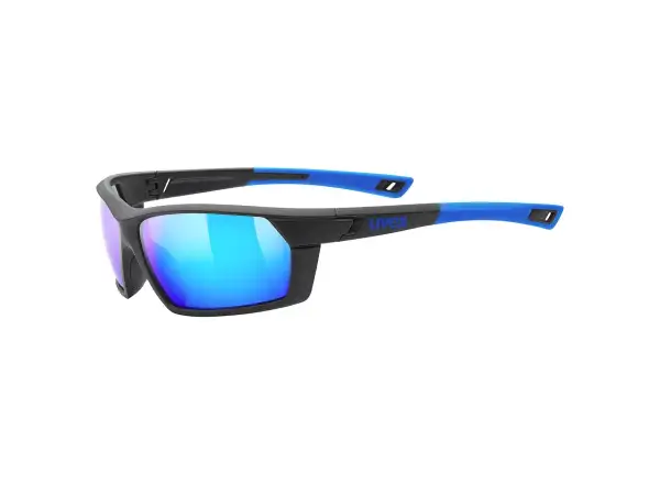 Uvex Sportstyle 225 Brille Black/ Blue Matt