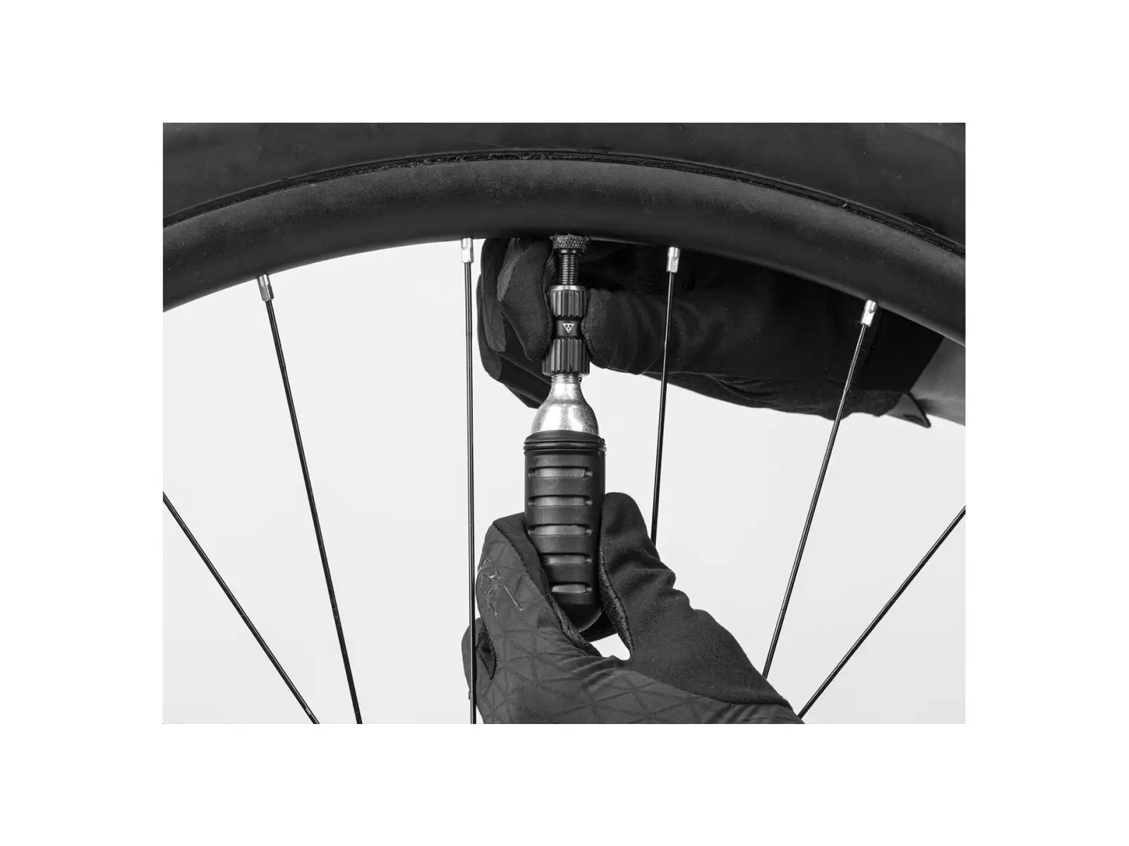 Topeak Pumpe Nano Airbooster + 25g CO2 Kartusche