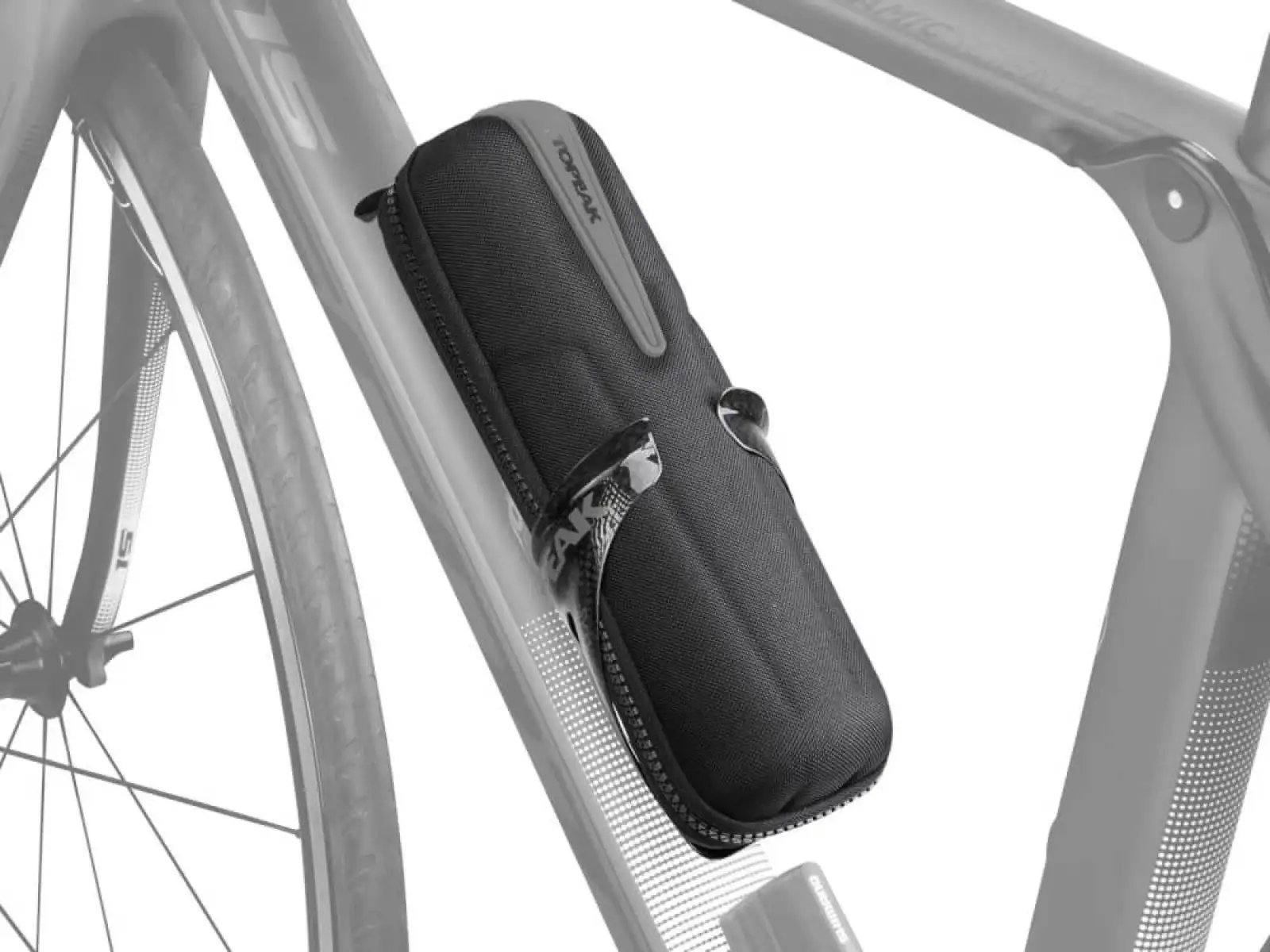 Topeak Cagepack XL Rahmentasche 0,9 l Schwarz/Grau