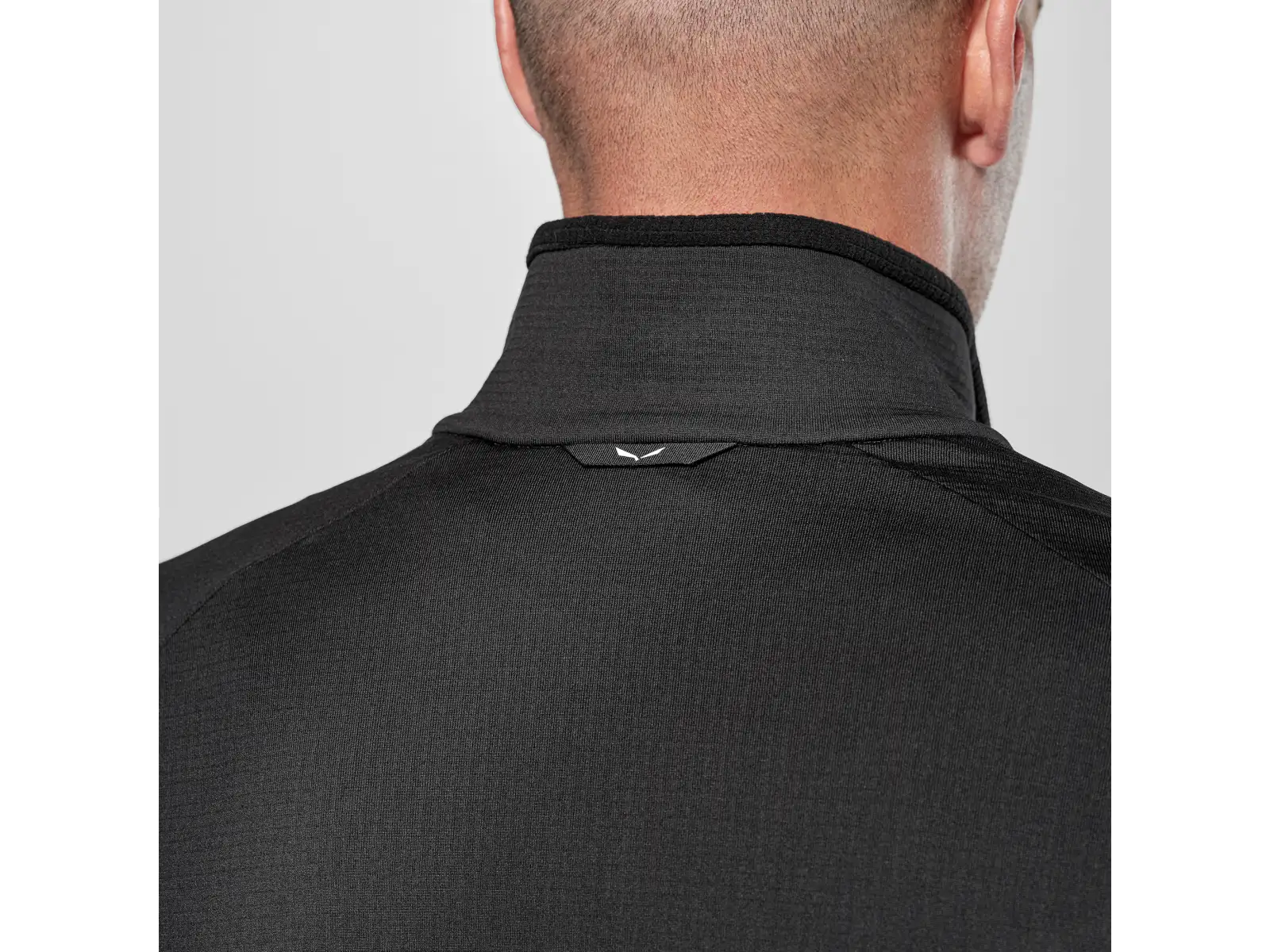 Salewa Puez Cammino Polarlite Half-Zip Herren Fleece Black Out