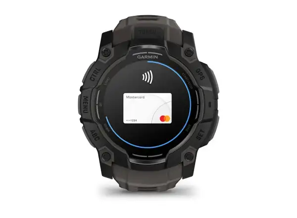 Garmin Instinct 3 Amoled 50 mm Smartwatch Black/Charcoal Armband