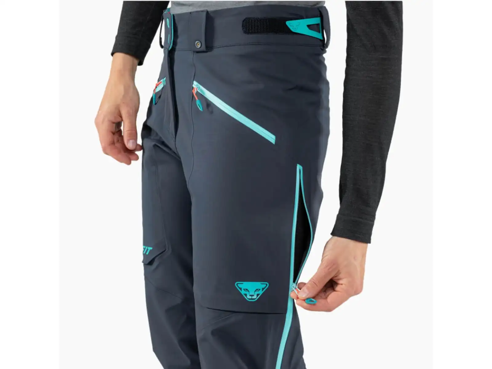 Dynafit Beast Hybrid Damen-Hose Blaubeere/Marinenblau