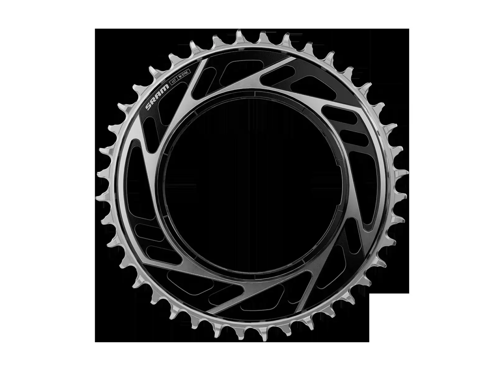 Sram Red E1 Thread Mount Road X-Sync Kettenblatt 44 Zähne - vom Fahrrad demontiert