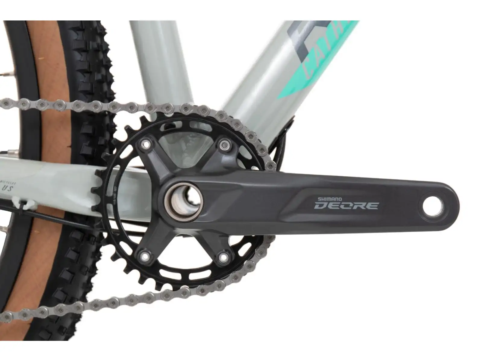 Rock Machine Catherine 60-29 glänzend grau/mintgrün/dunkelgrau Mountainbike