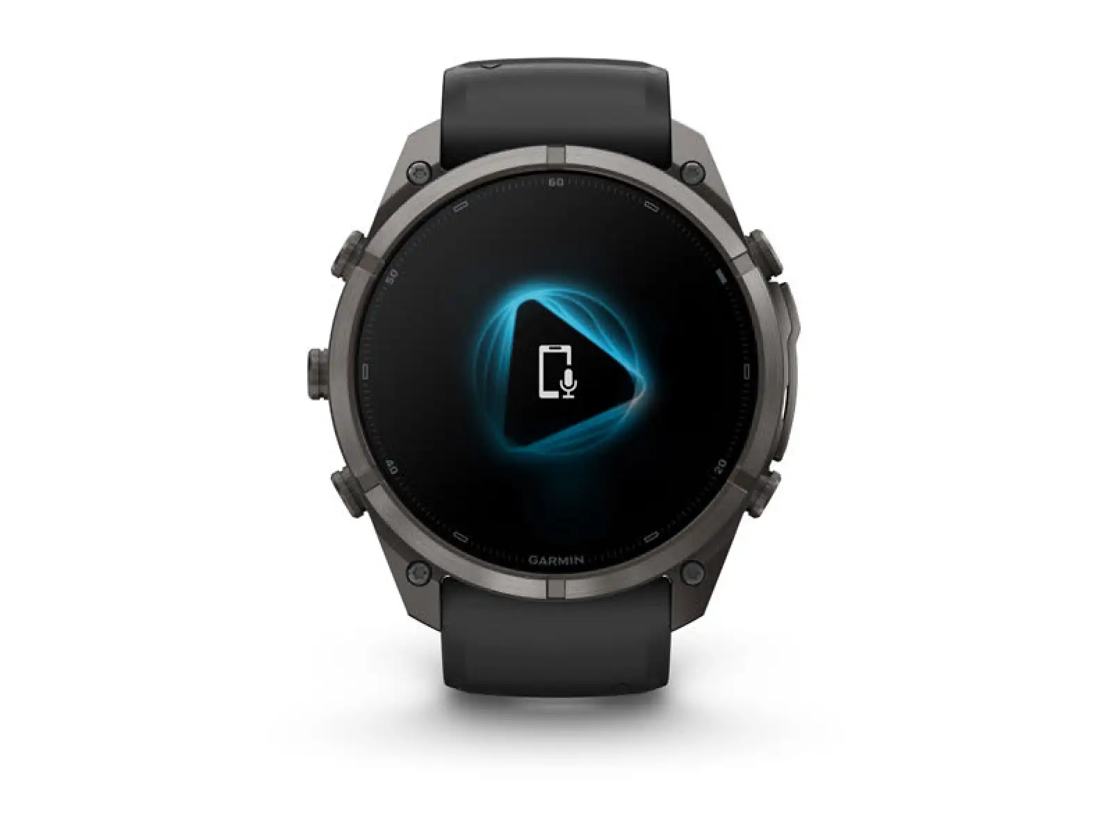 Garmin Fénix 9 Pro inReach 47 mm Smartwatch Carbon gray DLC Titanium Black/Pebble gray