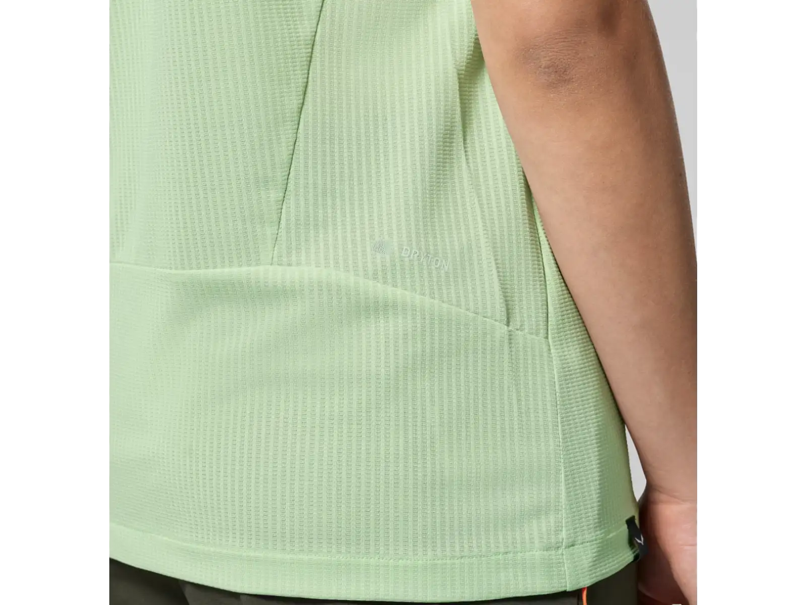 Salewa Dry'Ton Hybrid Damen T-Shirt Kurzarm Pastel Green