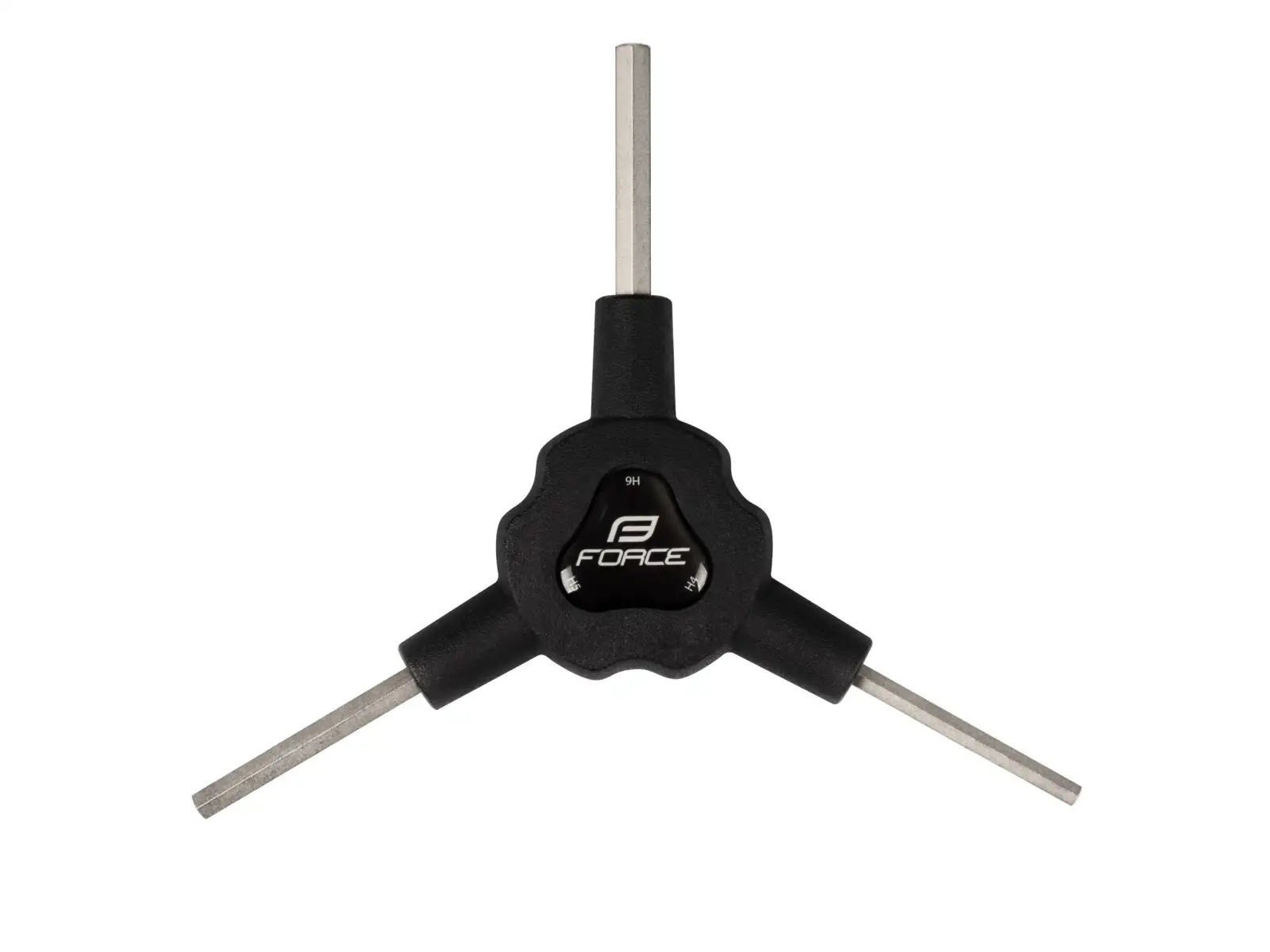 Dreiweg-Inbusschlüssel Force 4/5/6 mm schwarz.