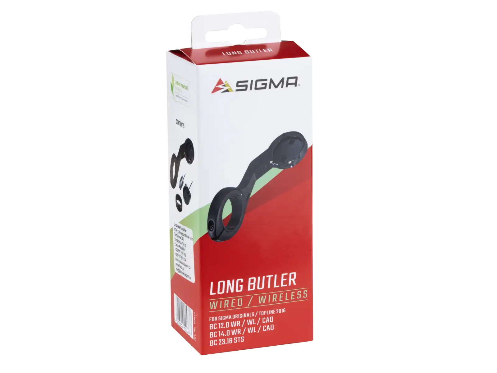 Sigma Montana Butler TL2450 WR/WL vormontierte Lenkerhalterung