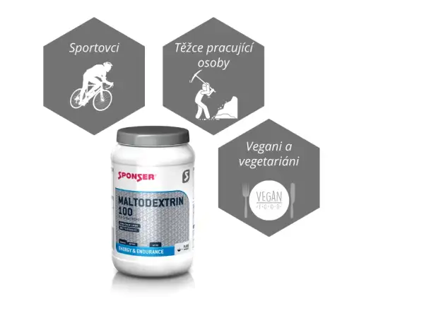 Sponser Maltodextrin 100 900 g