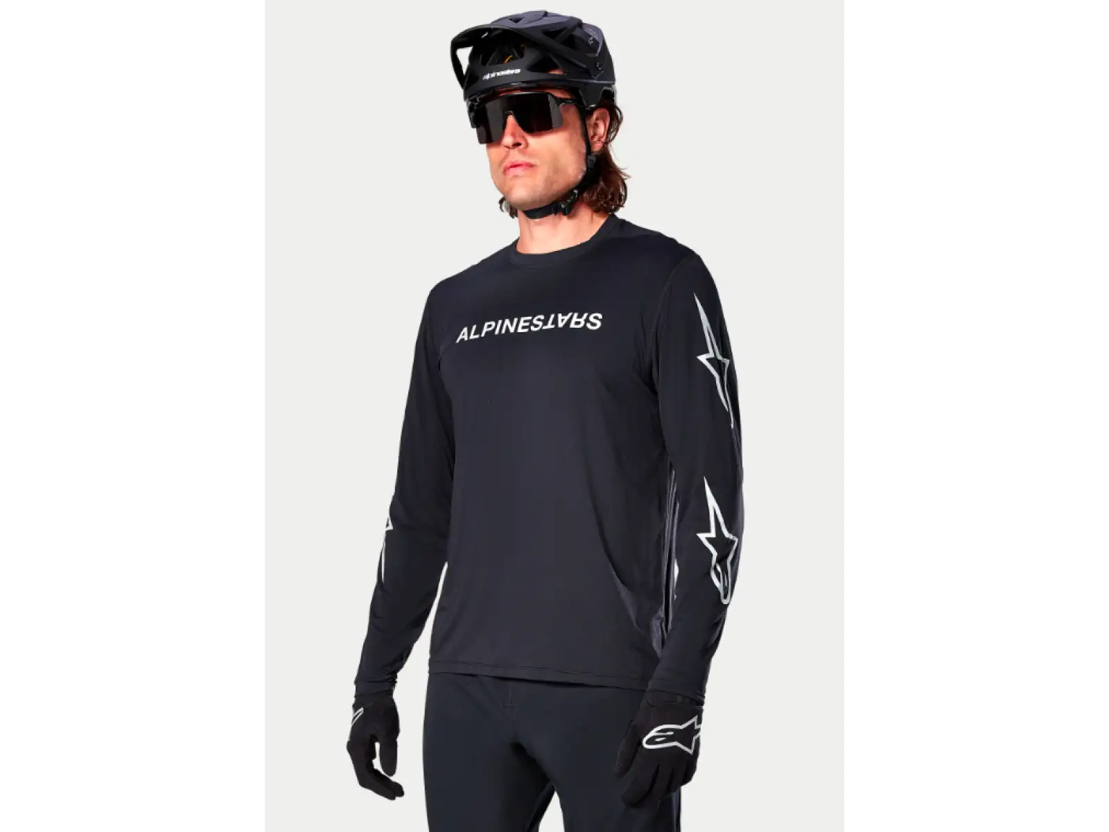 Alpinestars A-Dura Switch Herrentrikot Langarm Black