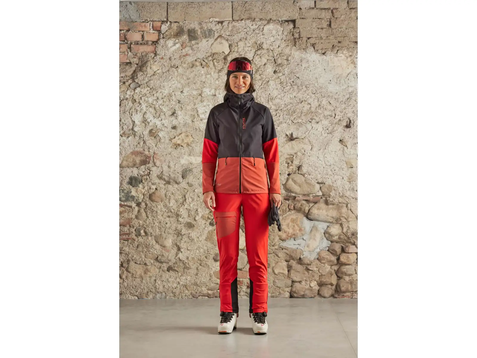 Maloja SonnblickM. Damenjacke Feuerrot