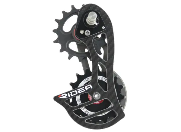 Ridea Oversize R1 Carbon Schaltwerkskäfig 16/16 Z Schwarz