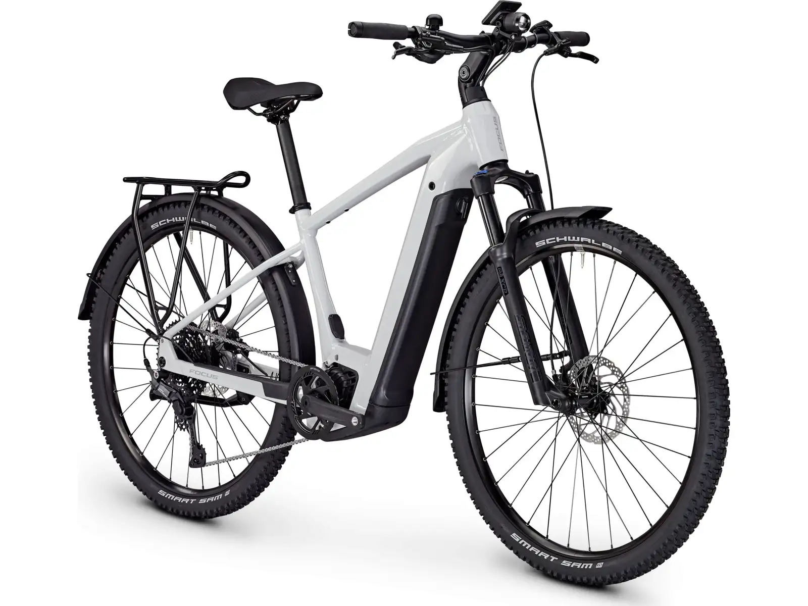 Focus Aventura2 6.7 DI 625Wh Mountain E-Bike Lightgrey Glossy