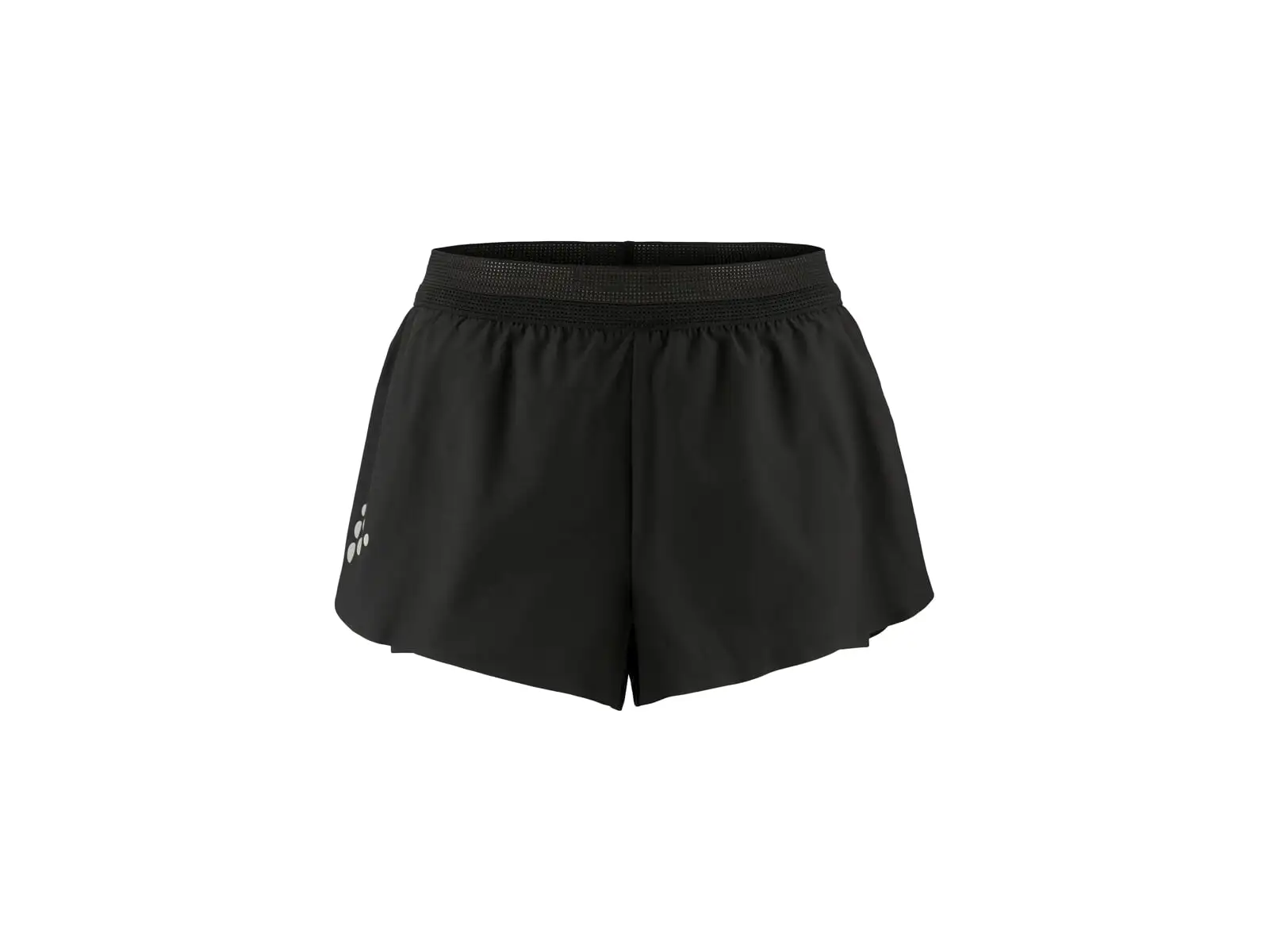 Craft Pro Hypervent Split 2 Damen-Laufshorts Schwarz