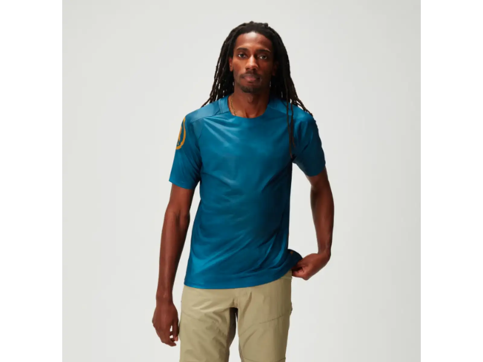 Endura Cloud Herrentrikot kurzarm Blue Steel