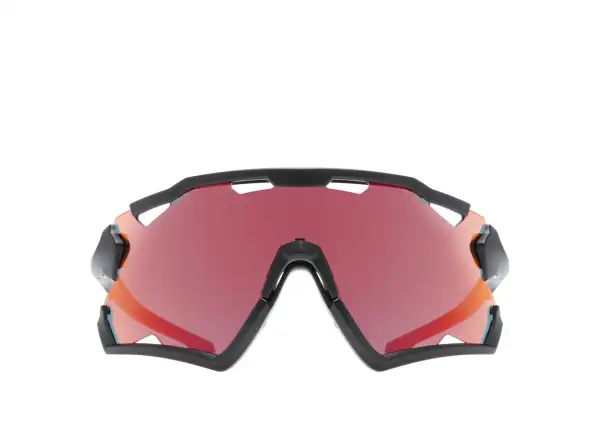 Uvex Sportstyle 228 Sonnenbrille Black Mat/Mirror Red Uni