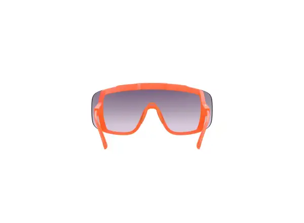 POC Devour + Sonnenbrille Fluorescent Orange Translucent/Clarity Road/Partly Sunny Gold