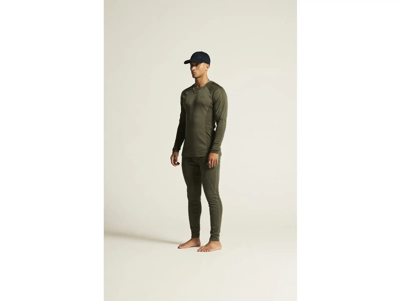 Craft Core Warm Baselayer Herren Funktionsset grün