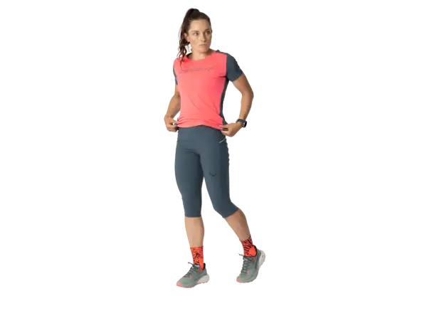Dynafit Alpine 3/4 Damen-Laufleggings Cinder