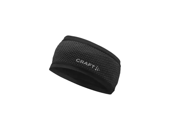 Craft Lumen Fleece 2 Stirnband schwarz