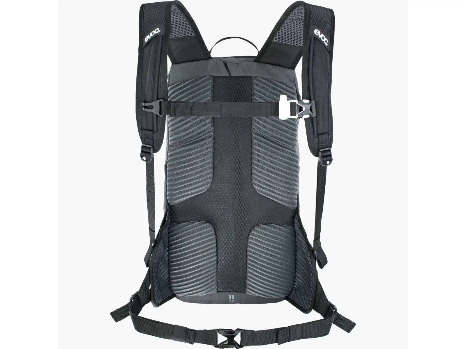 Evoc Ride 12 Rucksack 12 l + Trinkblase 2 l carbon grau/schwarz