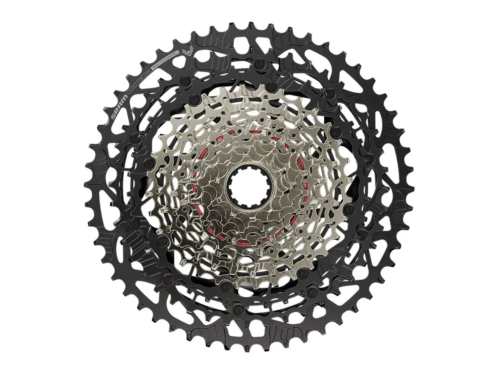 Sram XS-1270 T-Type Eagle 12-fach Kassette 10-52 Zähne black