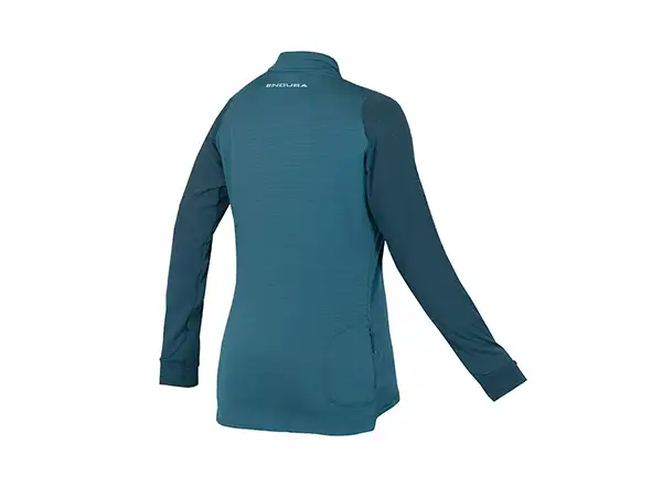Endura SingleTrack Fleece Damen Trikot dunkelgraugrün