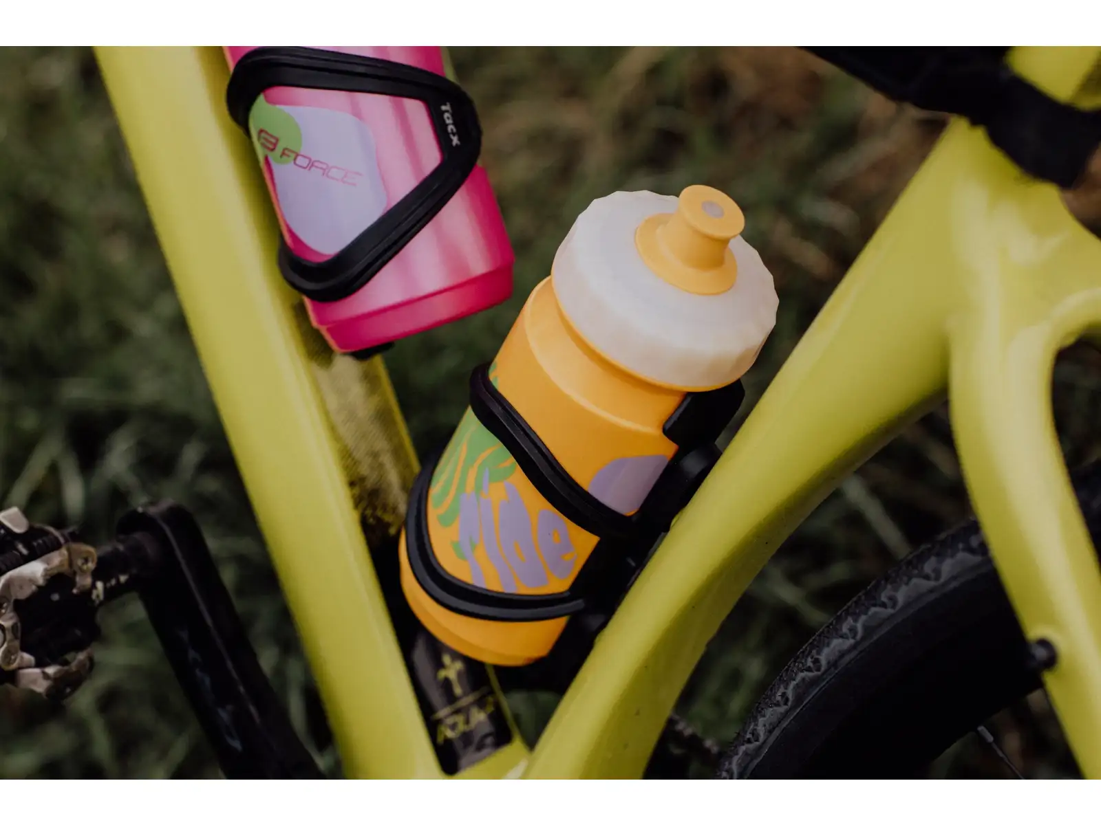 Force Party Ride Fahrradflasche – 550 ml Gelb